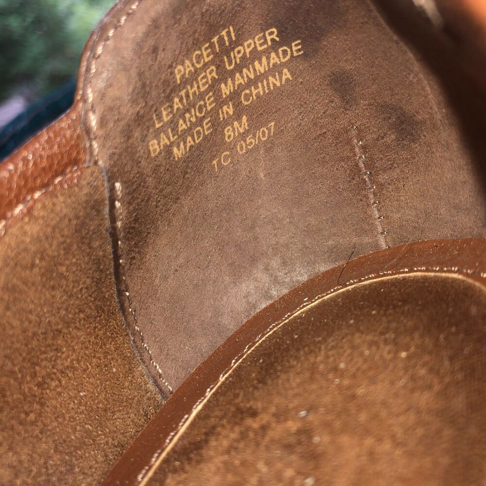 Liz Claiborne brown leather ballet shoes bows, silver trim Size 8M - Picture 5 of 16